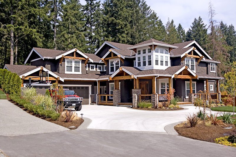 Architectural House Design - Craftsman Photo Plan #132-170