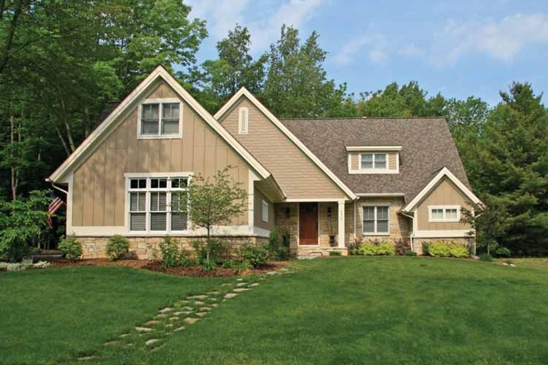House Plan Design - Craftsman Exterior - Front Elevation Plan #928-199
