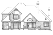 Traditional Style House Plan - 4 Beds 2.5 Baths 2441 Sq/Ft Plan #929-249 