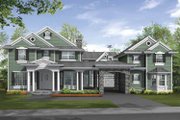 Traditional Style House Plan - 4 Beds 2.5 Baths 4600 Sq/Ft Plan #132-504 