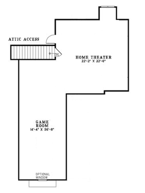 Home Plan - Craftsman Floor Plan - Other Floor Plan #17-2771