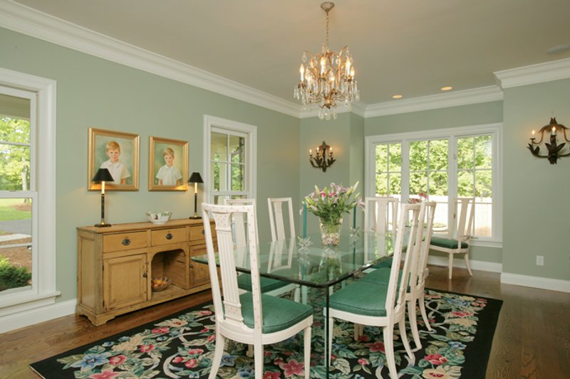 Home Plan - Interior - Dining Room for Country House Plan #57-628 - 4 bed, 3.5 bath