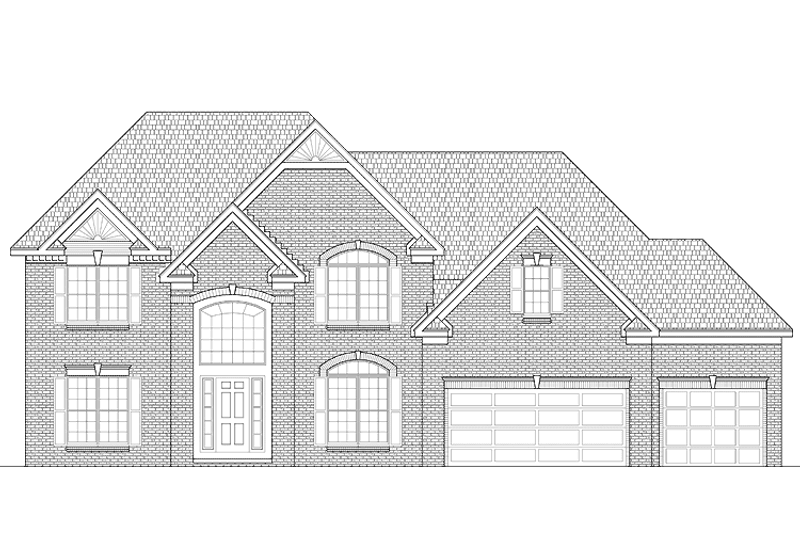 Home Plan - Classical Exterior - Front Elevation Plan #328-390