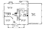 Classical Style House Plan - 4 Beds 3.5 Baths 2892 Sq/Ft Plan #927-73 