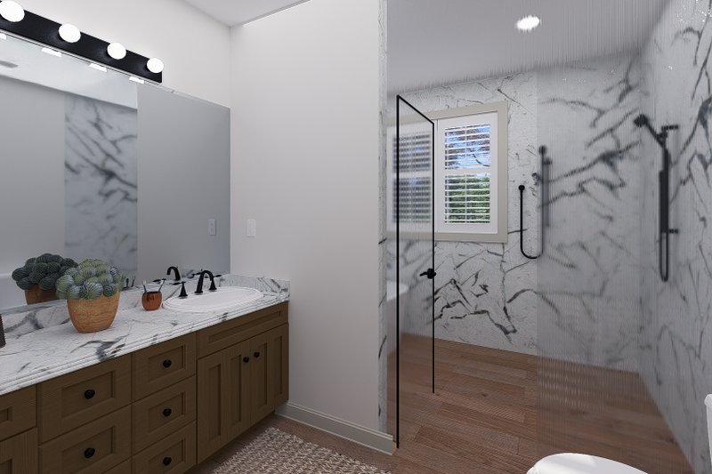 Dream House Plan - Interior - Master Bathroom 1 for Ranch House Plan #1060-287 - 3 bed, 2 bath
