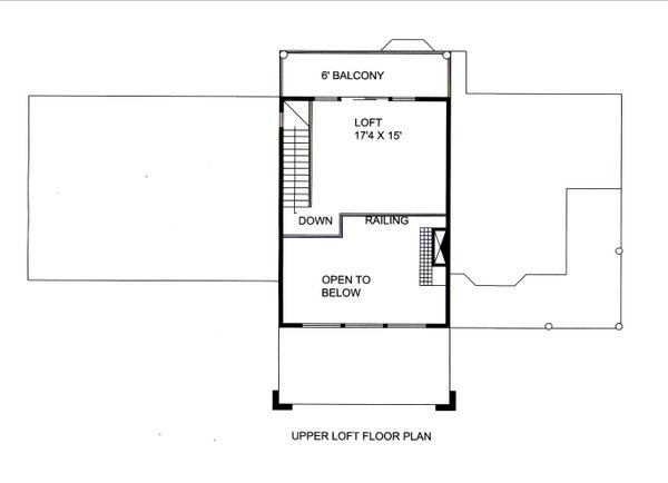 Dream House Plan - Craftsman Floor Plan - Upper Floor Plan #117-924