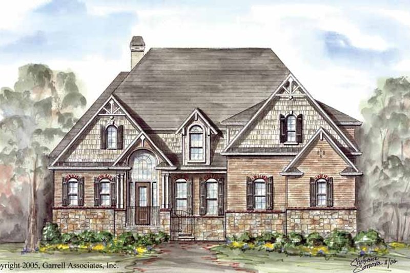 Home Plan - Victorian Exterior - Front Elevation Plan #54-260