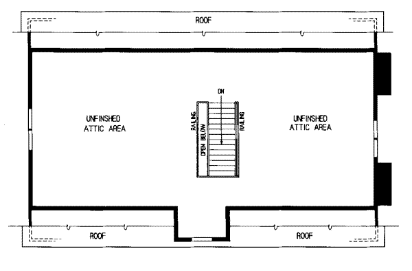 Colonial Floor Plan - Other Floor Plan #72-371