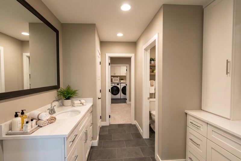 House Design - Interior - Master Bathroom 2 for Farmhouse House Plan #51-1544 - 3 bed, 2.5 bath