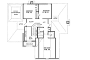 European Style House Plan - 3 Beds 2.5 Baths 2371 Sq/Ft Plan #81-220 