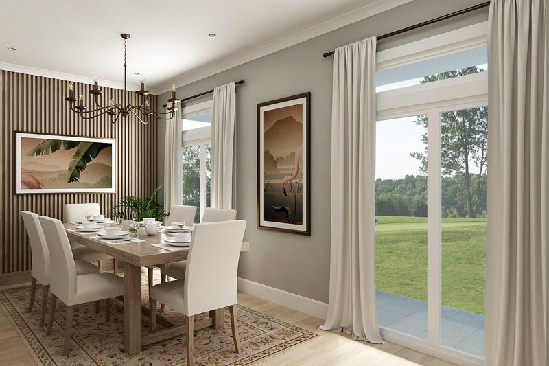 House Plan Design - Interior - Dining Room for Cottage House Plan #45-619 - 3 bed, 2.5 bath