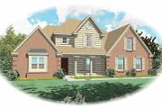 Traditional Style House Plan - 3 Beds 2.5 Baths 2306 Sq/Ft Plan #81-233 