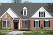 Colonial Style House Plan - 3 Beds 2 Baths 1830 Sq/Ft Plan #1053-77 