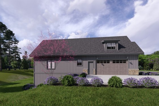 Exterior - Other Elevation 4 for Farmhouse House Plan #1069-41 - 3 bed, 2.5 bath