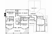 Southern Style House Plan - 4 Beds 3 Baths 3057 Sq/Ft Plan #137-107 