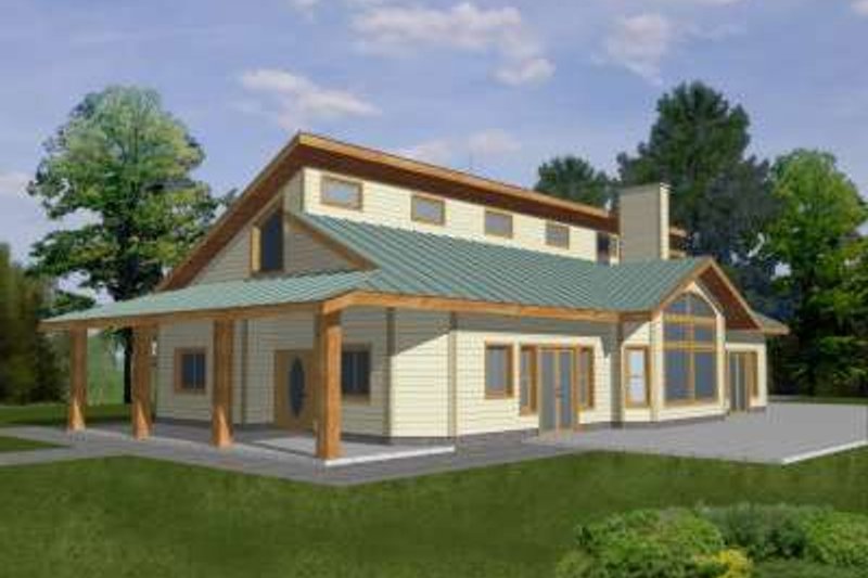 Dream House Plan - Traditional Exterior - Front Elevation Plan #117-325