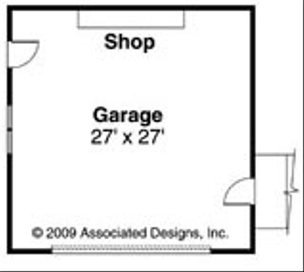 House Design - Ranch Floor Plan - Other Floor Plan #124-728