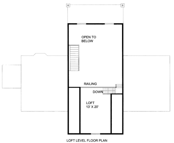 Dream House Plan - Bungalow Floor Plan - Upper Floor Plan #117-685