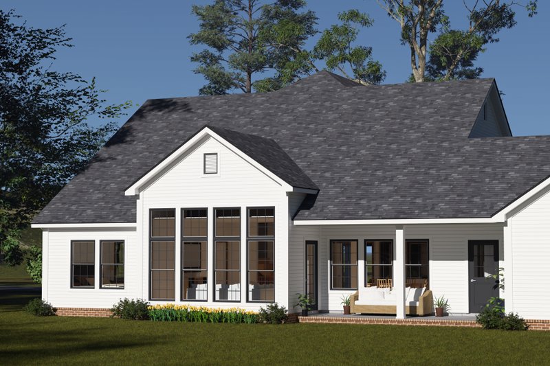 House Plan Design - Exterior - Other Elevation 1 for Farmhouse House Plan #513-2333 - 3 bed, 3.5 bath