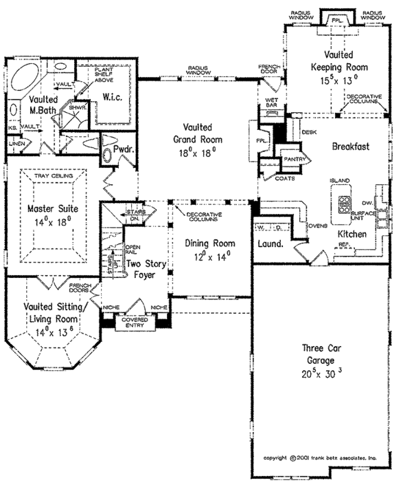 Home Plan - Country Floor Plan - Main Floor Plan #927-601