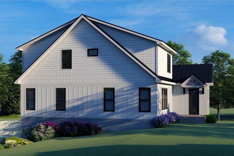 Architectural House Design - Photo 2 for Country House Plan #932-659 - 3 bed, 4 bath