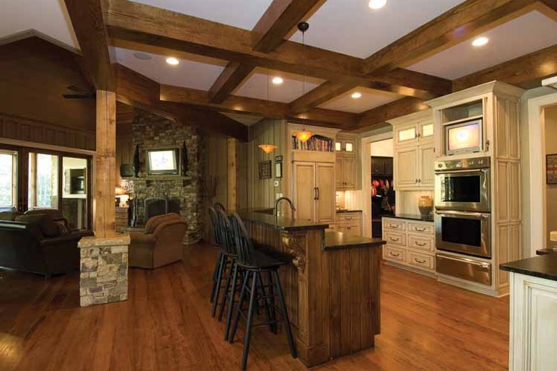 House Blueprint - Interior - Kitchen 2 for Craftsman House Plan #54-362 - 4 bed, 4.5 bath