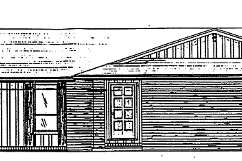 House Plan Design - Contemporary Exterior - Front Elevation Plan #30-328