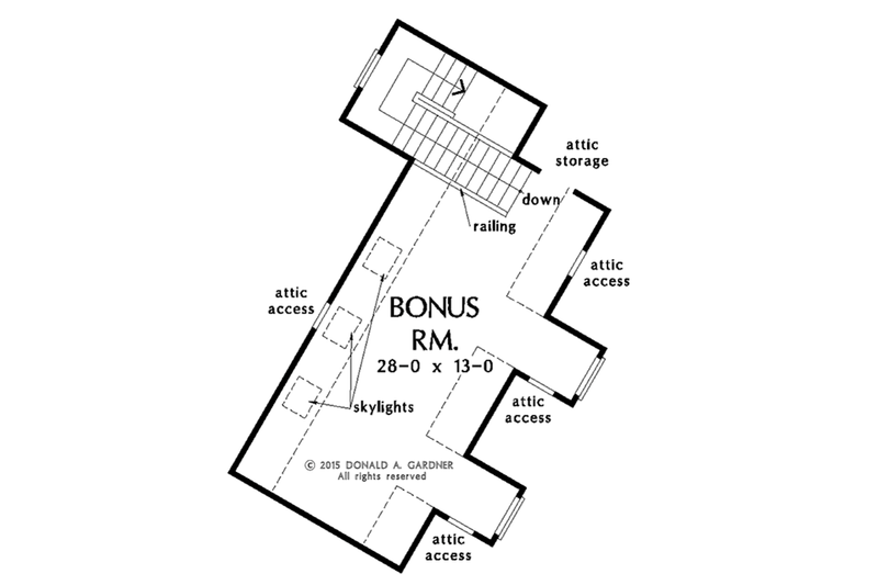 Architectural House Design - Floor Plan - Other Floor for European House Plan #929-1003 - 4 bed, 3 bath