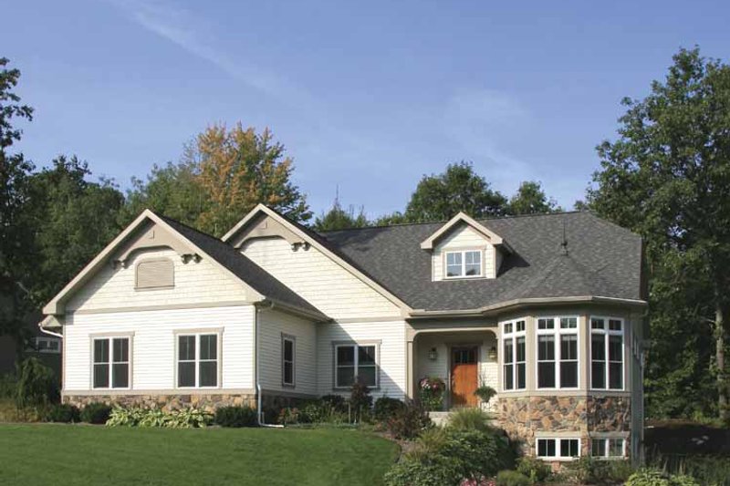 Home Plan - Exterior - Front Elevation 6 for European House Plan #928-141 - 4 bed, 2.5 bath