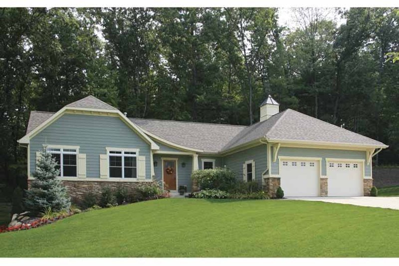 Home Plan - Exterior - Front Elevation 3 for Craftsman House Plan #928-145 - 4 bed, 3.5 bath