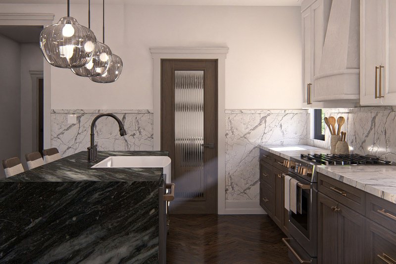 Home Plan - Interior - Kitchen for Modern House Plan #455-341 - 3 bed, 2.5 bath