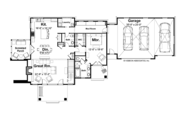 Traditional Style House Plan - 3 Beds 3.5 Baths 3736 Sq/Ft Plan #928-128 