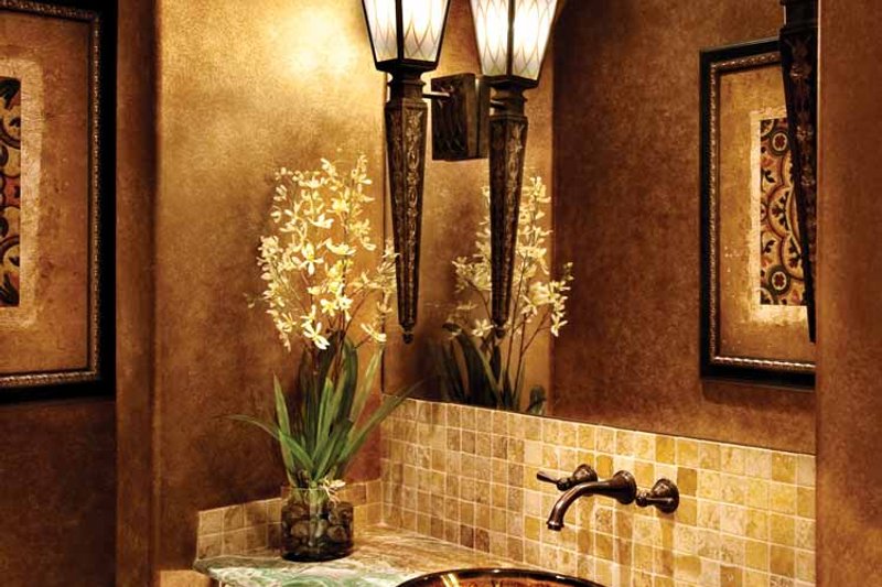 House Design - Interior - Bathroom for Mediterranean House Plan #930-440 - 5 bed, 5.5 bath