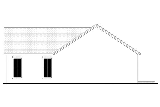Exterior - Other Elevation 1 for Traditional House Plan #430-310 - 2 bed, 2 bath