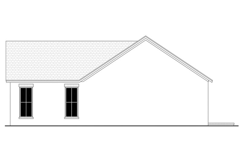 House Plan Design - Exterior - Other Elevation 1 for Traditional House Plan #430-310 - 2 bed, 2 bath