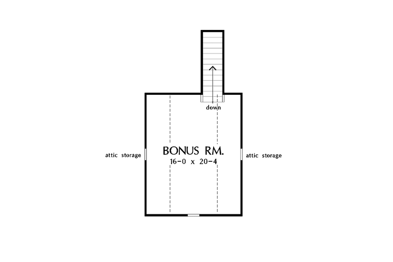 Home Plan - Floor Plan - Other Floor for Ranch House Plan #929-476 - 3 bed, 2 bath