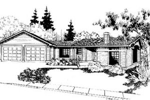 Traditional Exterior - Front Elevation Plan #60-118