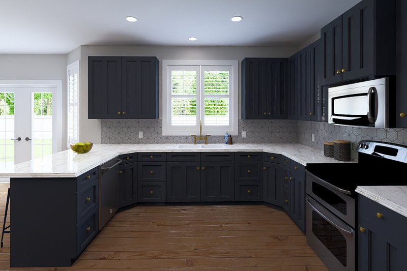 Home Plan - Interior - Kitchen 3 for Farmhouse House Plan #1060-218 - 3 bed, 2 bath