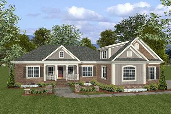 Craftsman Style House Plan 4 Beds 3 Baths 1800 Sq Ft Plan 56 557 Houseplans Com