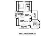 Barndominium Style House Plan - 1 Beds 2 Baths 900 Sq/Ft Plan #117-1073 