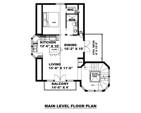 Architectural House Design - Barndominium Floor Plan - Main Floor Plan #117-1073
