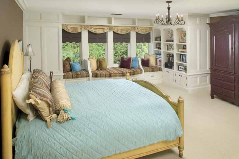 Architectural House Design - Interior - Bedroom 1 for Country House Plan #928-183 - 3 bed, 3 bath