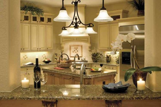 Interior - Kitchen for European House Plan #930-361 - 4 bed, 4.5 bath