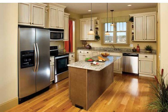 Interior - Kitchen for Tudor House Plan #929-613 - 3 bed, 2.5 bath