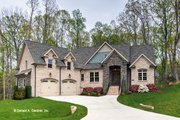 Craftsman Style House Plan - 4 Beds 3 Baths 2498 Sq/Ft Plan #929-973 