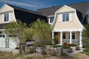 Exterior - Front Elevation 3 for Colonial House Plan #928-179 - 5 bed, 5.5 bath