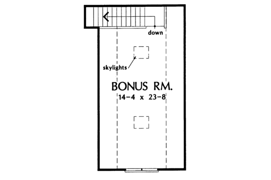 Floor Plan - Other Floor for Country House Plan #929-191 - 3 bed, 2.5 bath
