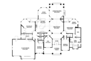 Craftsman Style House Plan - 3 Beds 3 Baths 3303 Sq/Ft Plan #132-549 