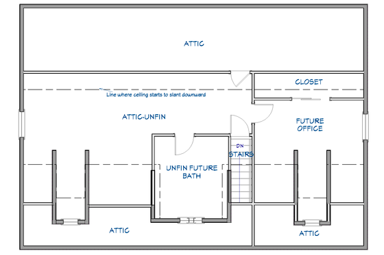 Interior - Other 4 for Farmhouse House Plan #1109-29 - 2 bed, 2 bath