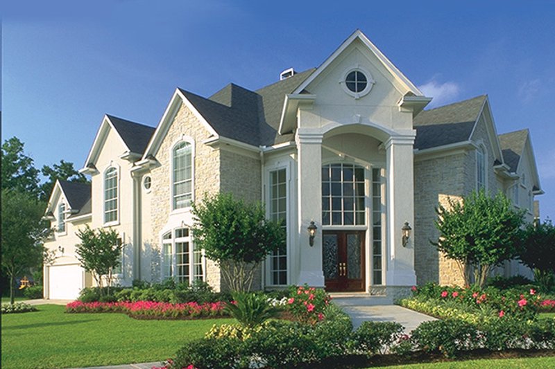 Home Plan - Mediterranean Exterior - Front Elevation Plan #1021-6